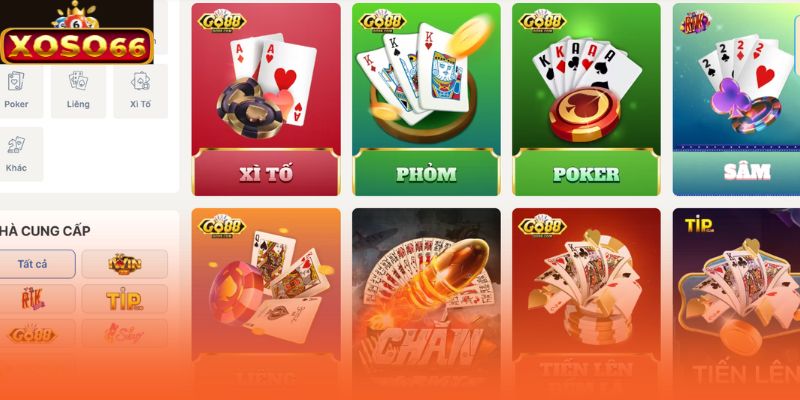 Xoso66 là địa chỉ tham gia chơi game đánh bài miễn phí